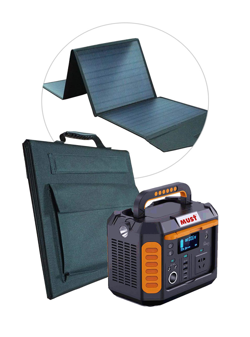 Портативна сонячна зарядна станція MUST на 568 Вт-годин
